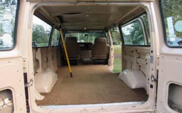 Ford-e-350-one-ton-window-van-1987-brown-6