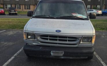 Ford-e150-cargo-van-1995-grey-2