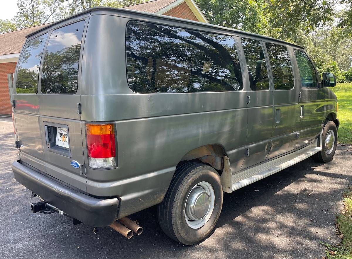 Ford-e350-1994-grey-2