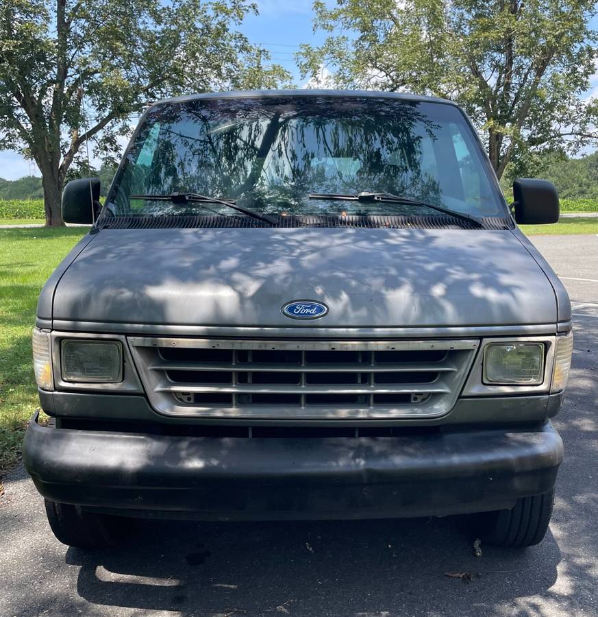 Ford-e350-1994-grey-4