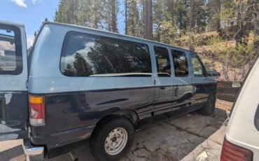 Ford-e350-club-wagon-1992-blue-2