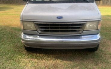 Ford-e350-club-wagon-1995-silver-1