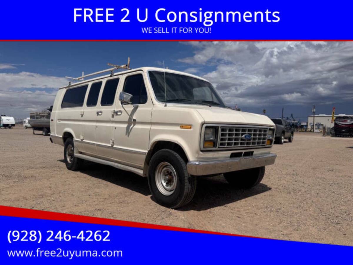 Ford-e350-passenger-van-1991-white-14