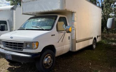 Ford-e350-van-1994-white