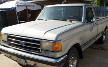 Ford-f-150-lariat-1990-grey-1