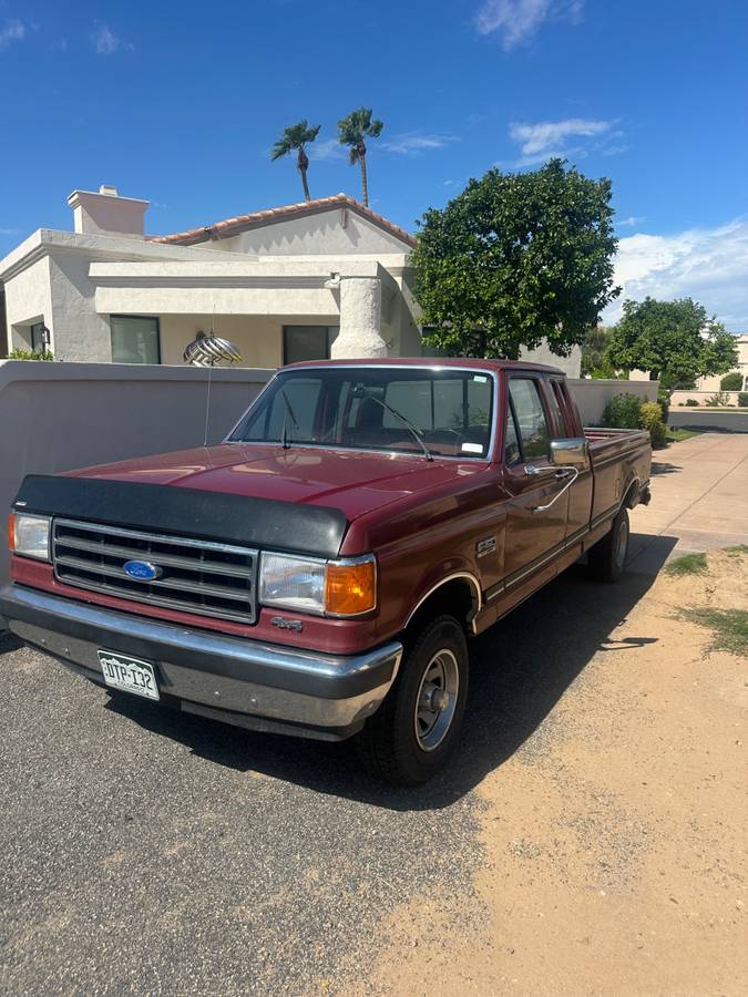 Ford-f-150-super-cab-1990-red
