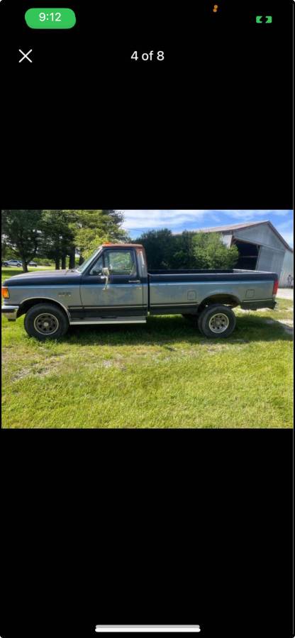 Ford-f-150-xlt-1990-blue