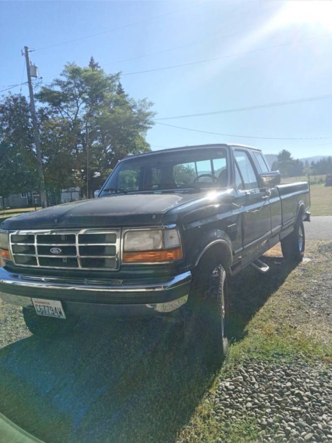 Ford-f-250-1994-green-1