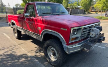 Ford-f-250-diesel-1986-red-1