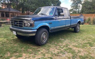 Ford-f-250-diesel-1992-blue-1