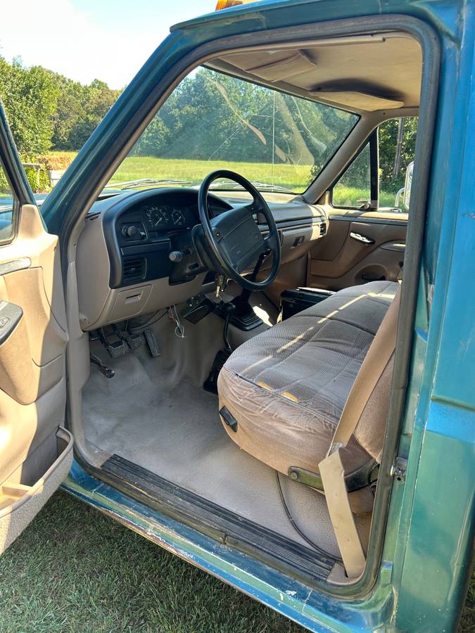 Ford-f-350-diesel-1994-green-8