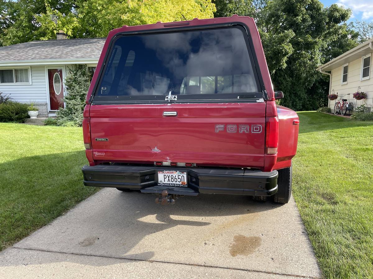 Ford-f-350-diesel-1994-red-2