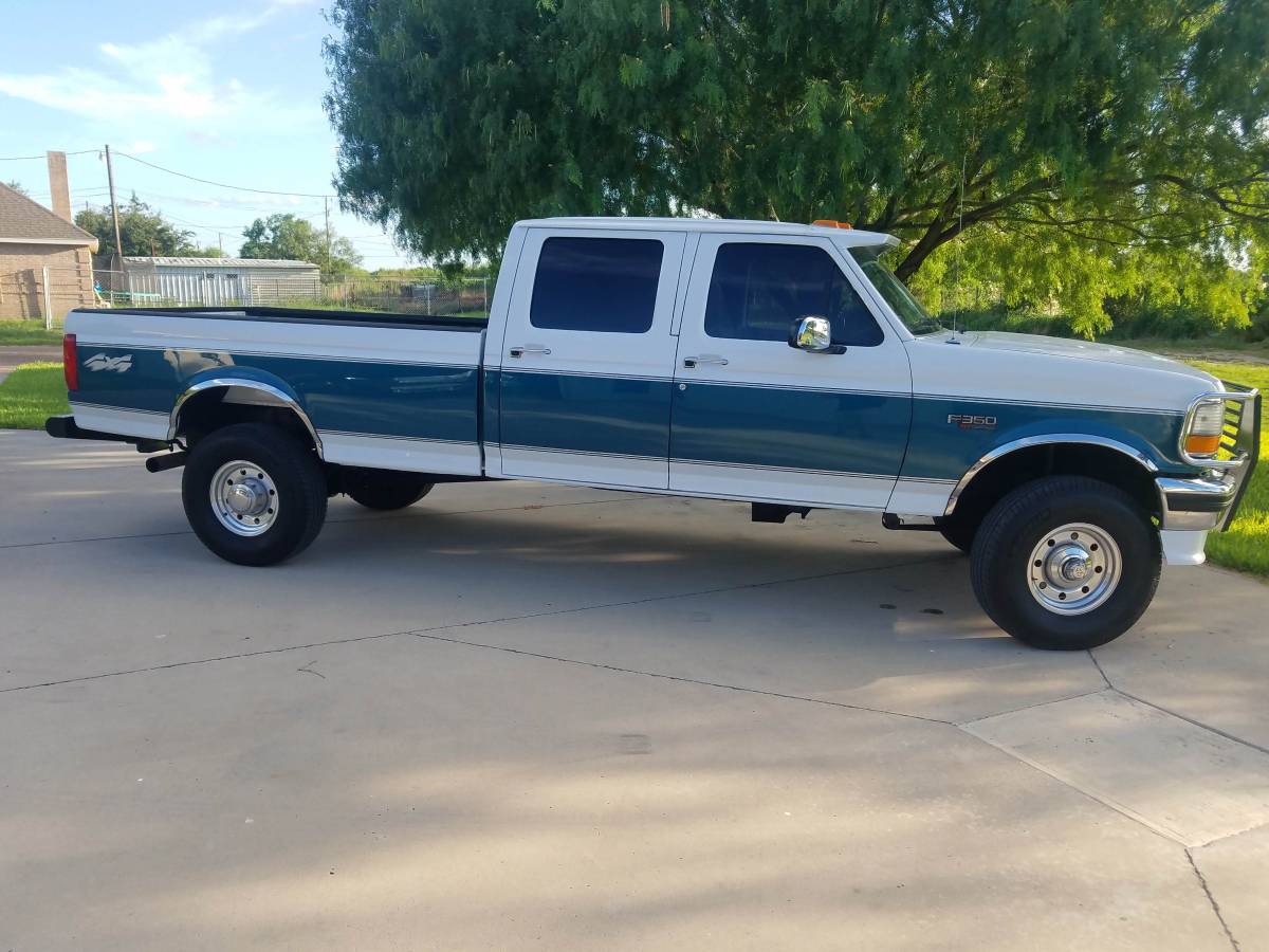 Ford-f-350-diesel-1994-white-13