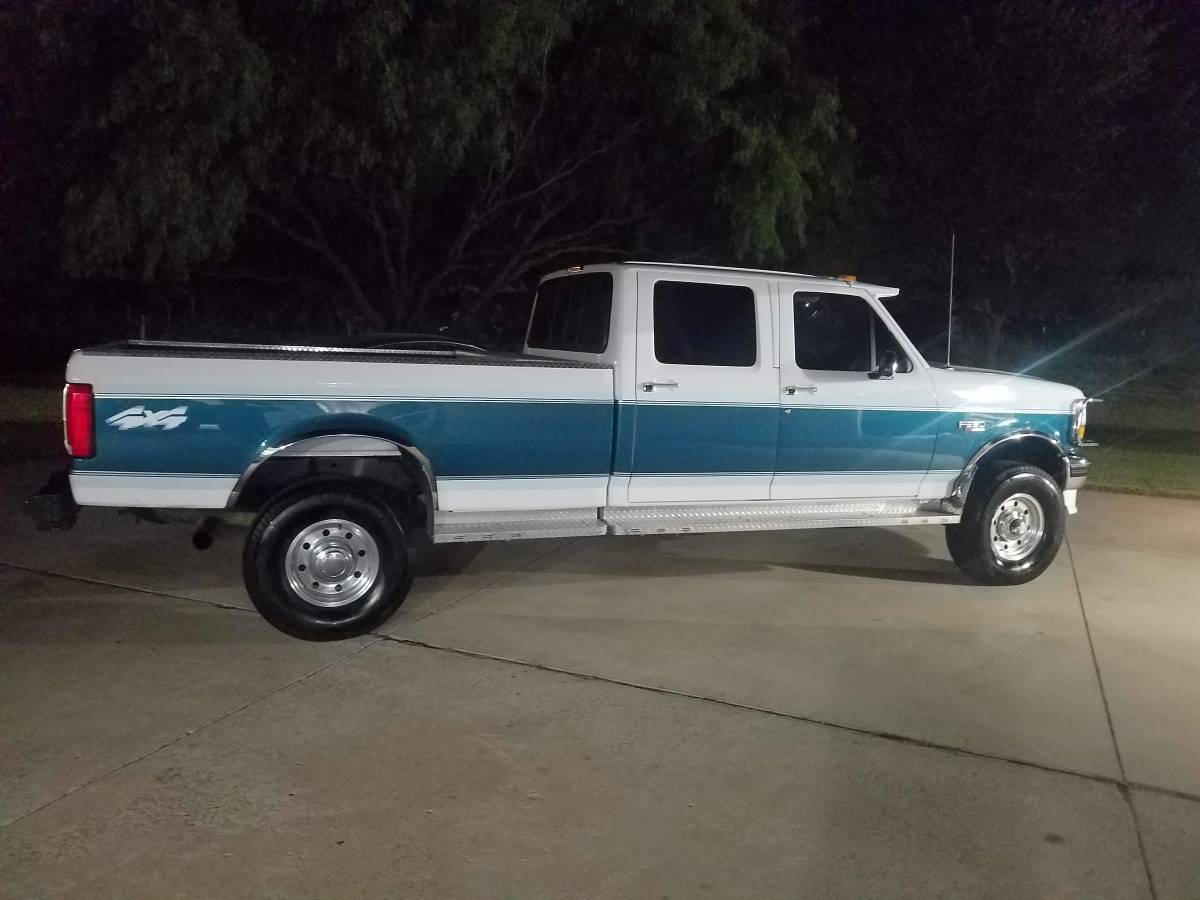 Ford-f-350-diesel-1994-white-14