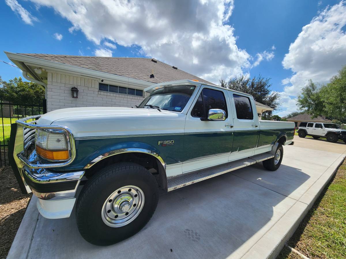 Ford-f-350-diesel-1994-white-9