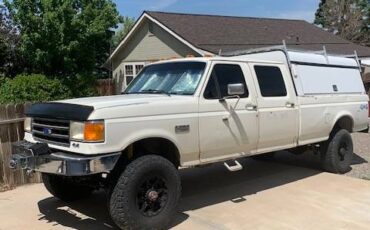 Ford-f-350-xlt-1991-white