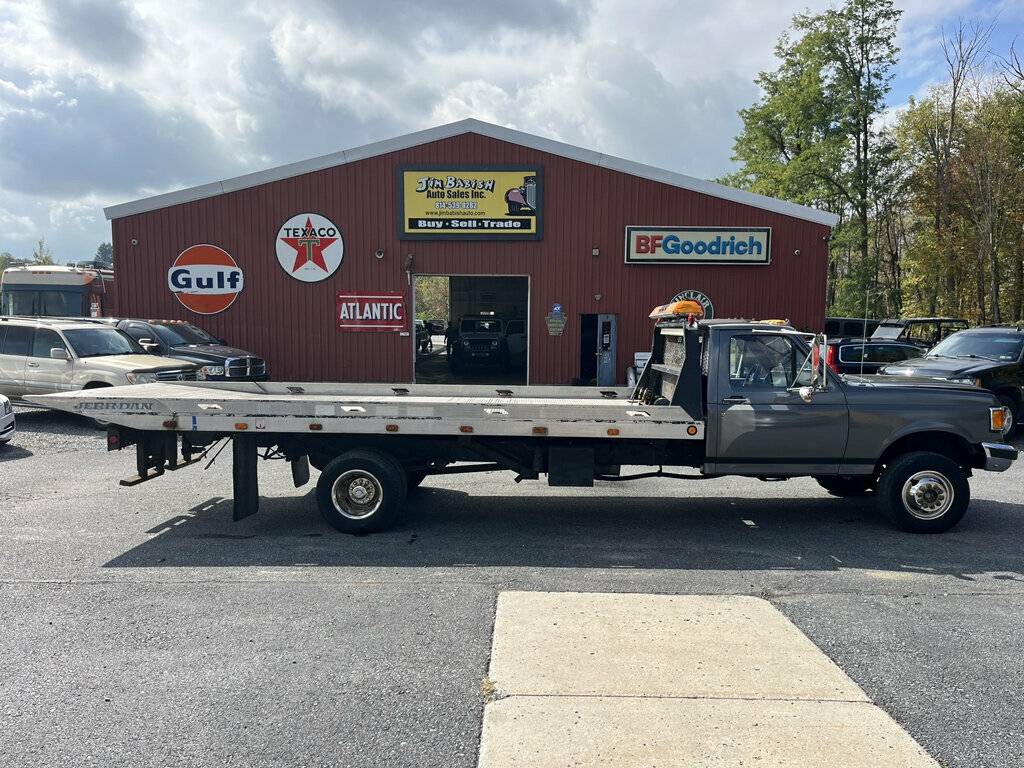 Ford-f-super-duty-trucks-diesel-1991-grey-1