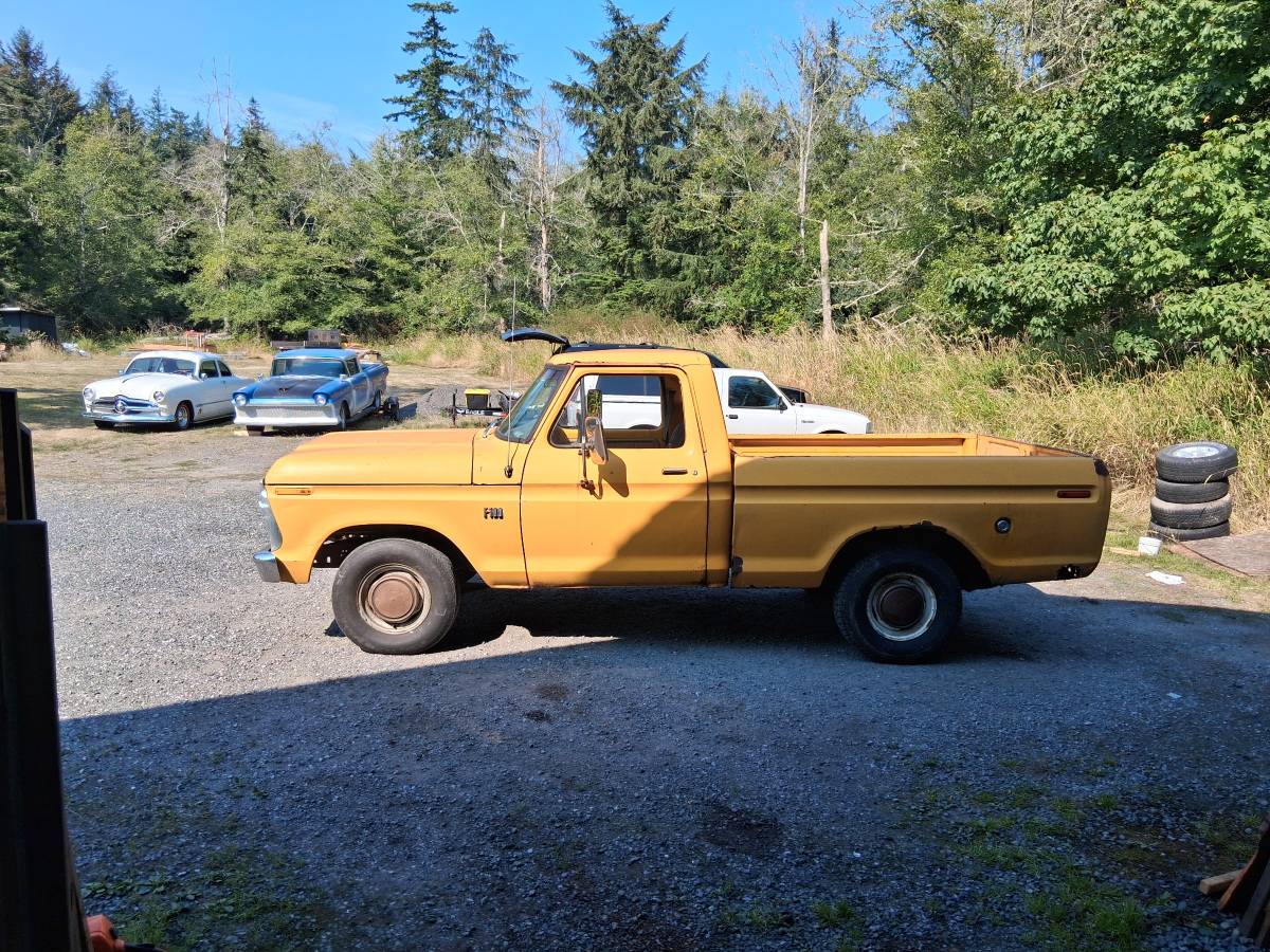 Ford-f100-pickup-1976-yellow-2