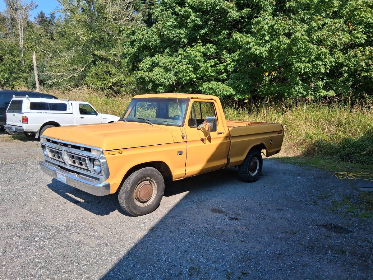Ford-f100-pickup-1976-yellow