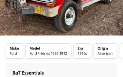 Ford f250 4×4 1970