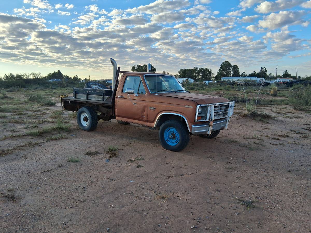 Ford-f250-4x4-diesel-1984-brown-2