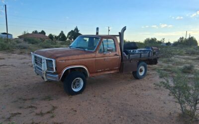 Ford f250 4×4 diesel 1984