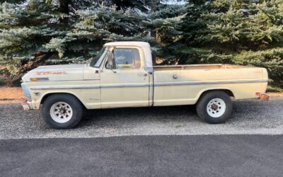 Ford f250 camper special 1968