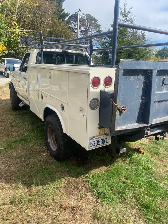 Ford-f250-diesel-1990-white-3
