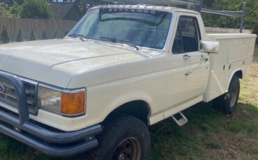 Ford-f250-diesel-1990-white