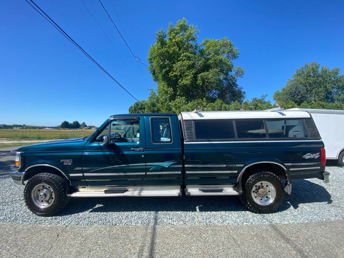 Ford-f250-diesel-1995-blue
