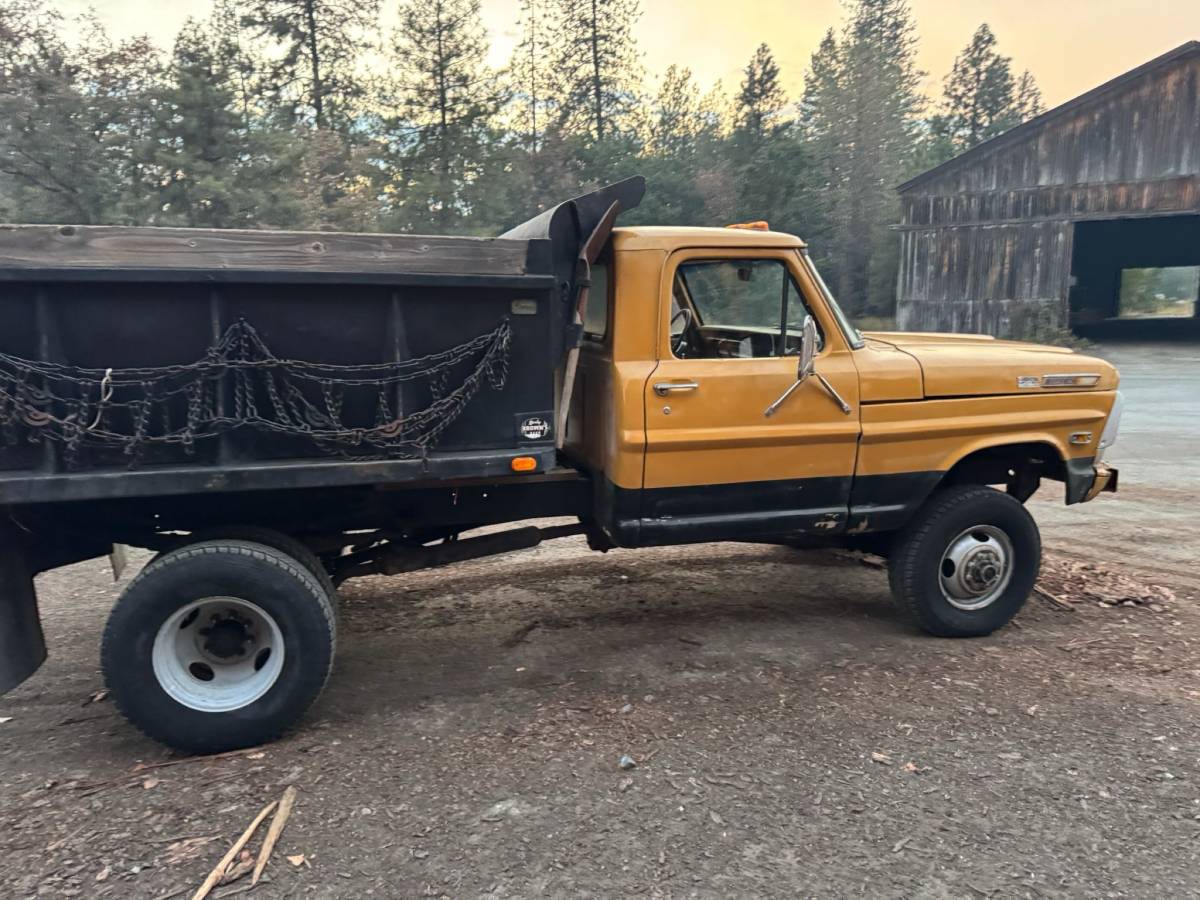 Ford-f350-4x4-1969-yellow-2