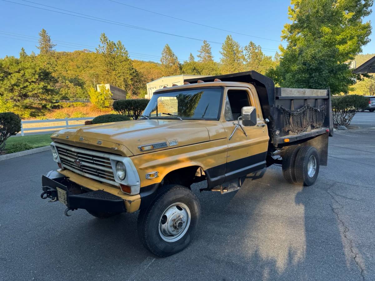 Ford-f350-4x4-1969-yellow-5