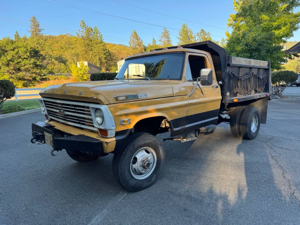 Ford-f350-4x4-1969-yellow-9