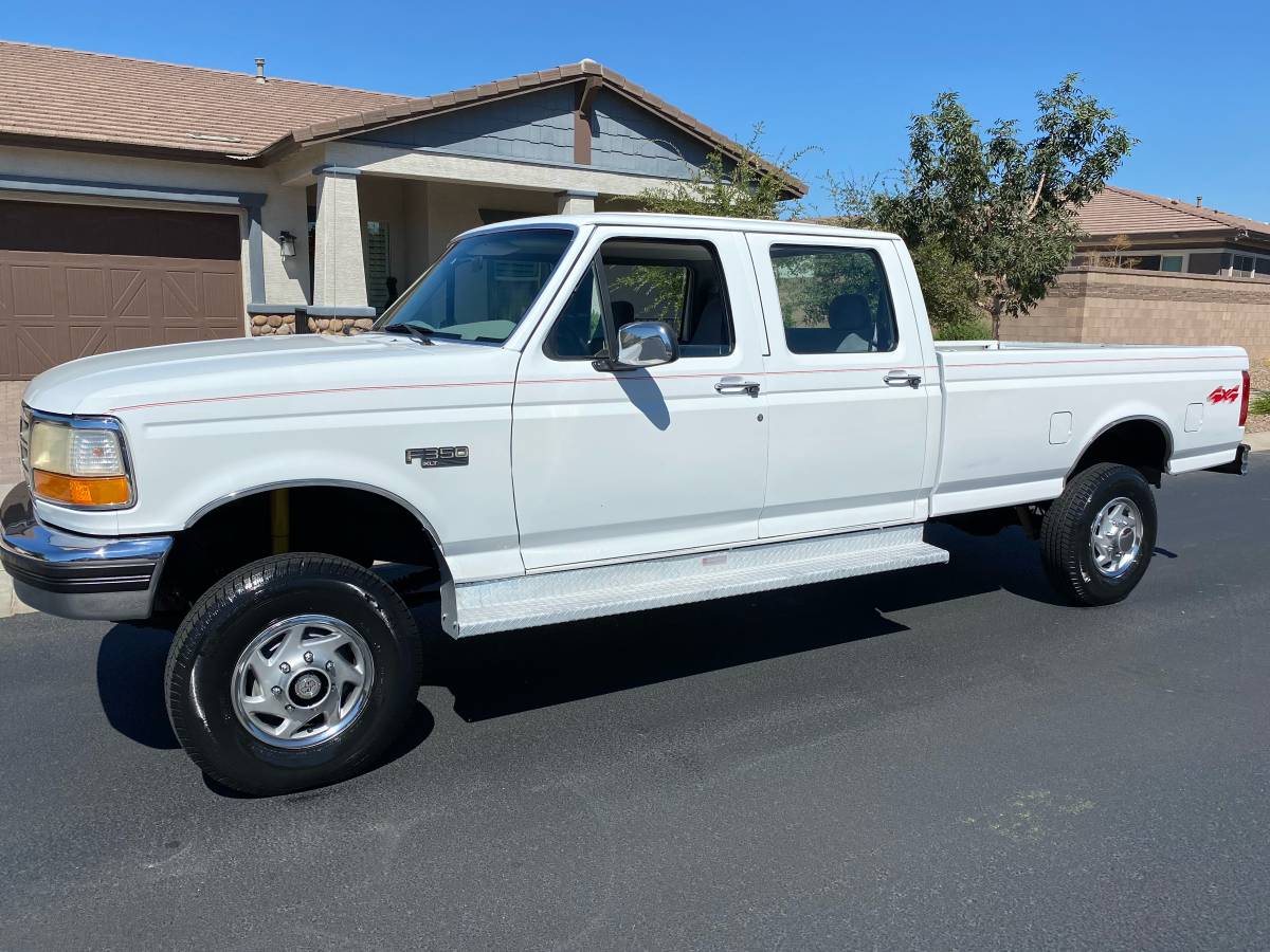 Ford-f350-4x4-1994-white