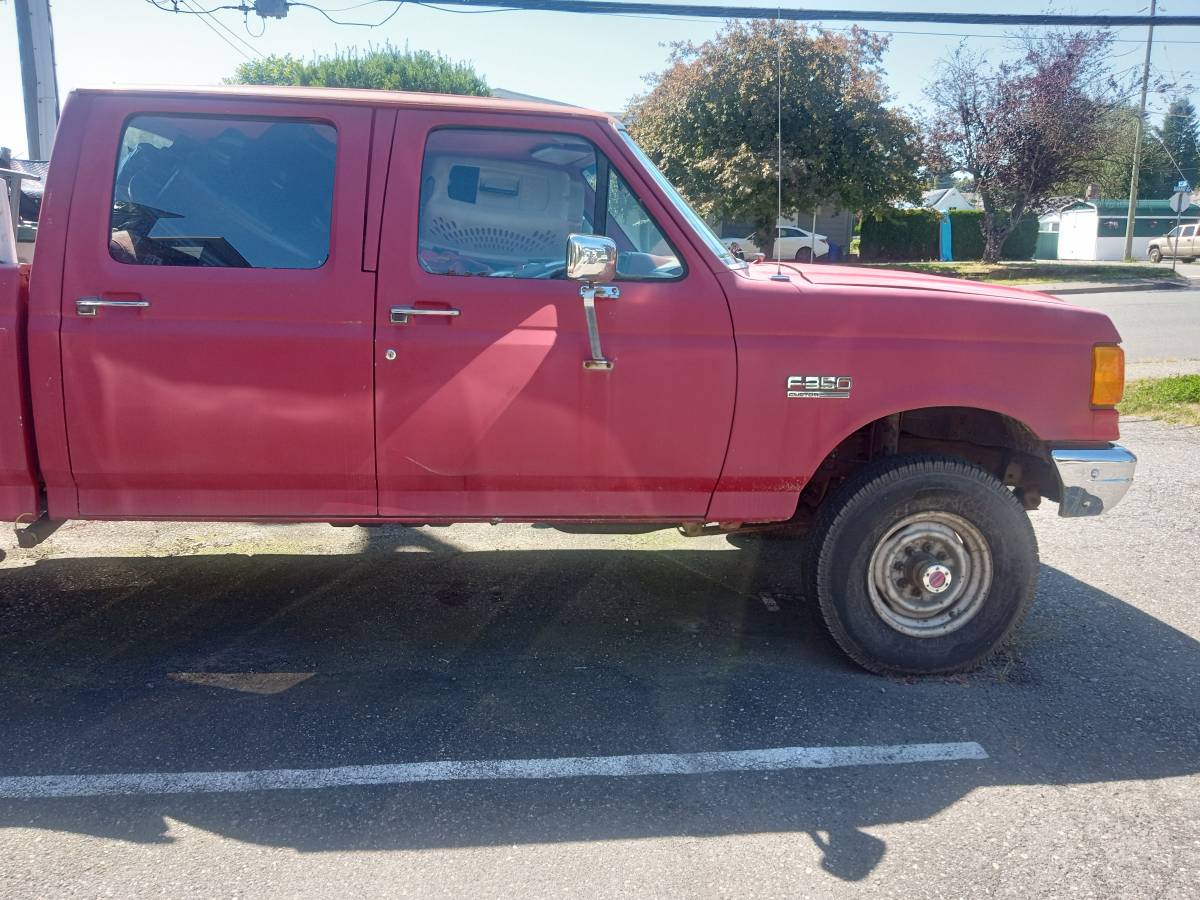 Ford-f350-crew-cab-1990-red-8