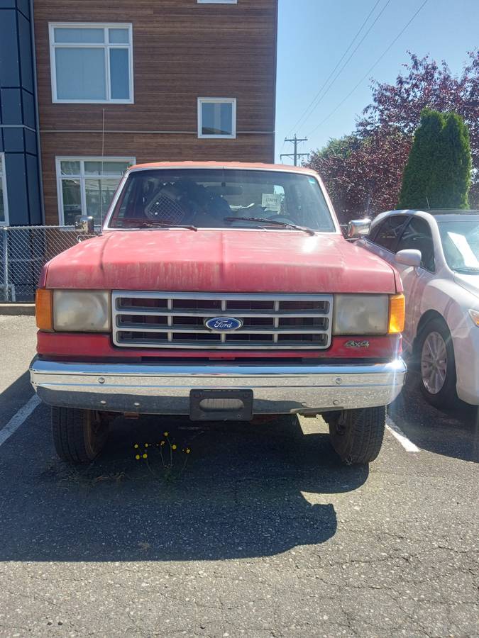 Ford-f350-crew-cab-1990-red