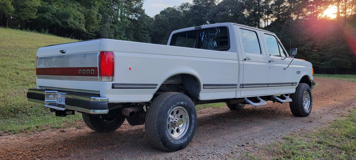 Ford-f350-crew-cab-4x4-1-ton-1990-white-2
