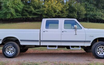 Ford f350 crew cab 4×4 1-ton 1990