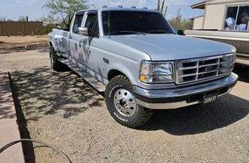 Ford-f350-diesel-1995-silver-11