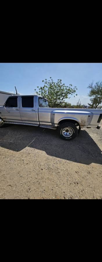 Ford-f350-diesel-1995-silver-12