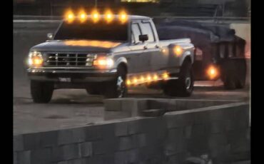 Ford-f350-diesel-1995-silver-2