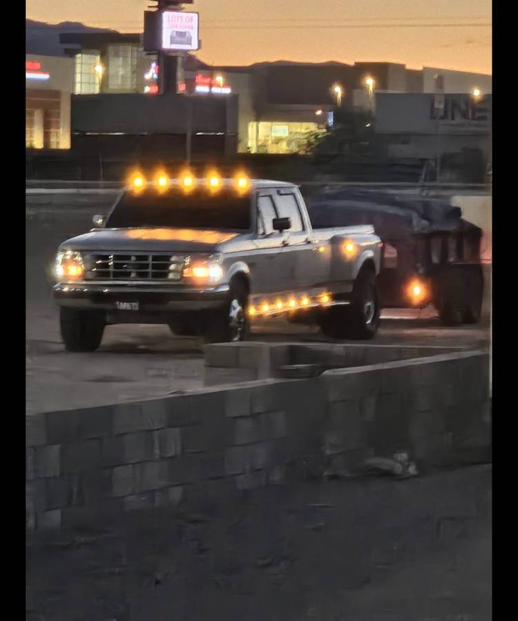 Ford-f350-diesel-1995-silver-2