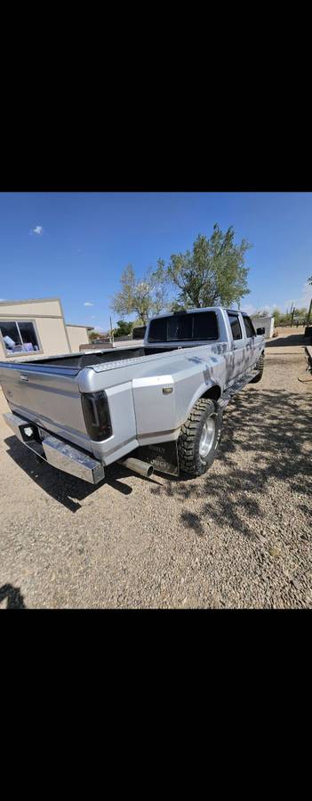 Ford-f350-diesel-1995-silver-3
