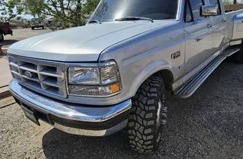 Ford-f350-diesel-1995-silver
