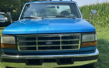 Ford-f350-dually-diesel-1995-blue