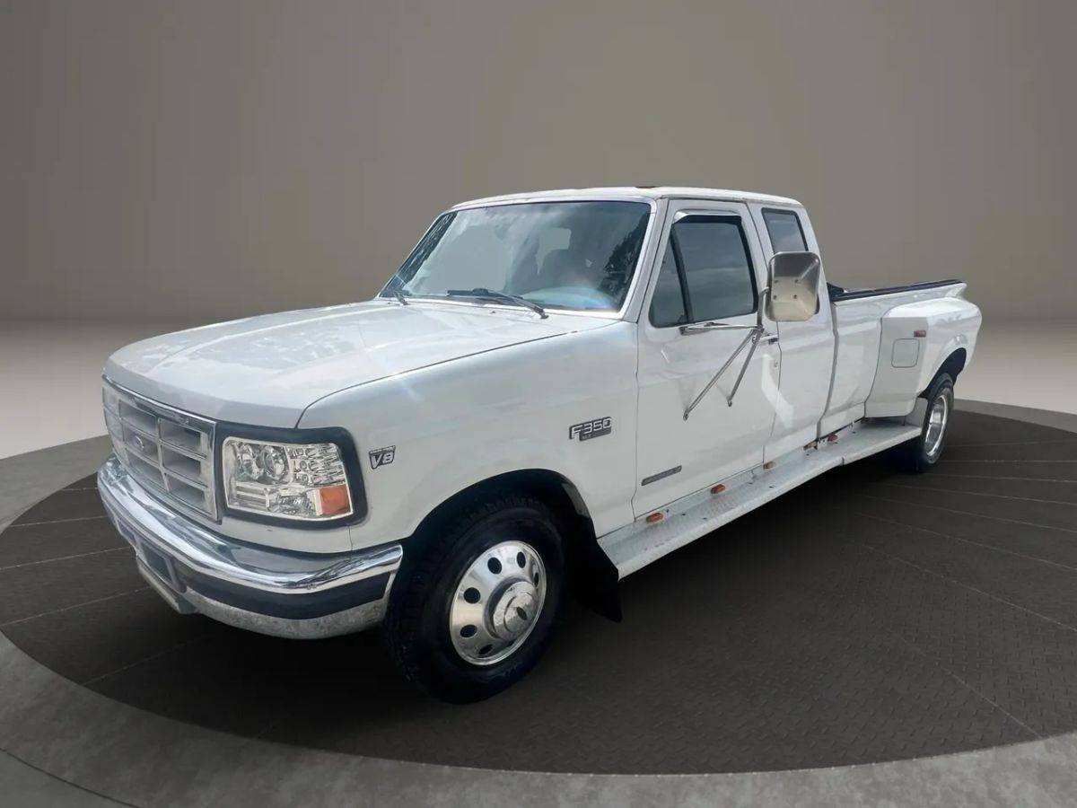Ford-f350-super-cab-diesel-1995-white-22