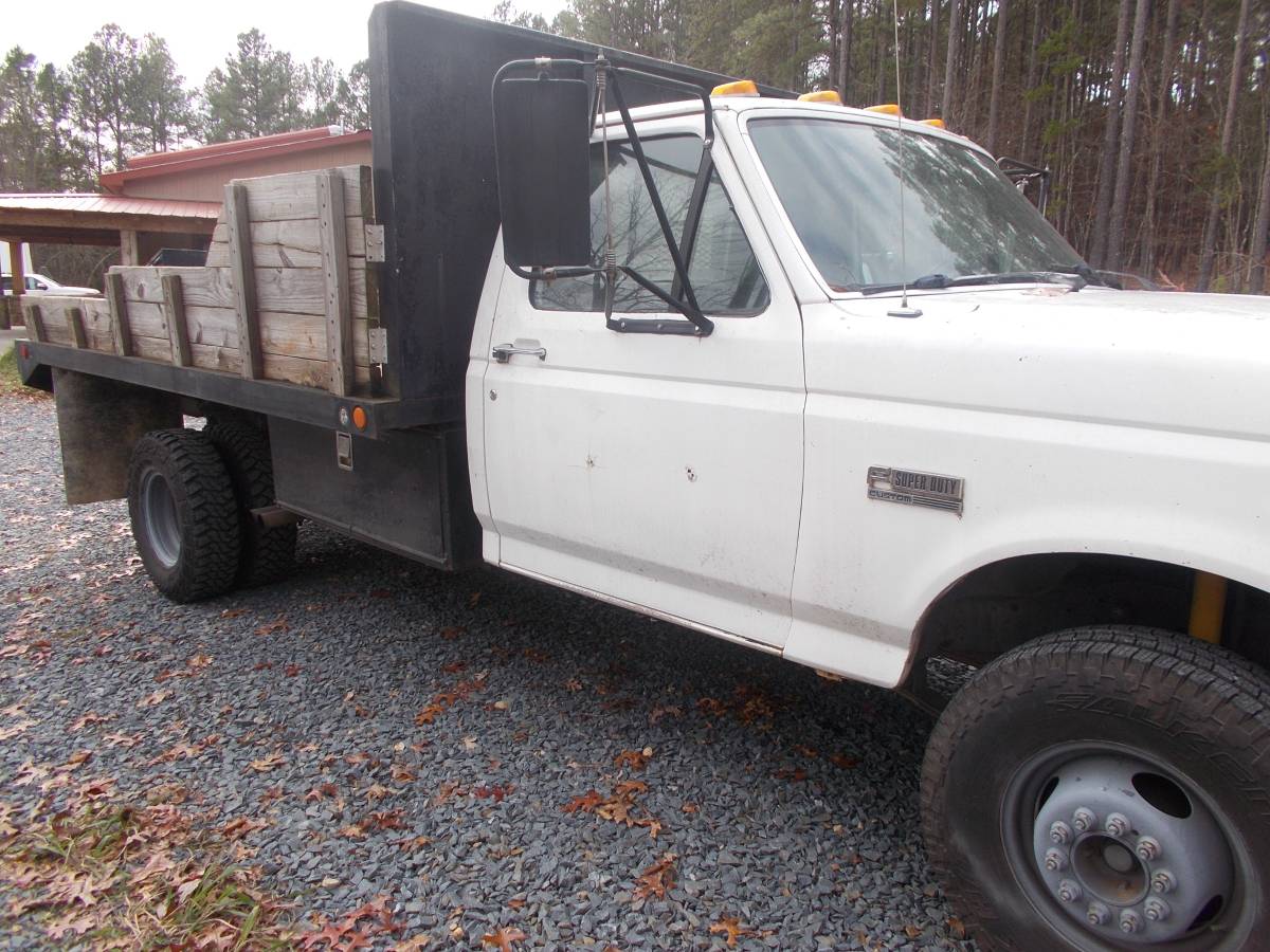 Ford-f350-super-duty-1991-white-2