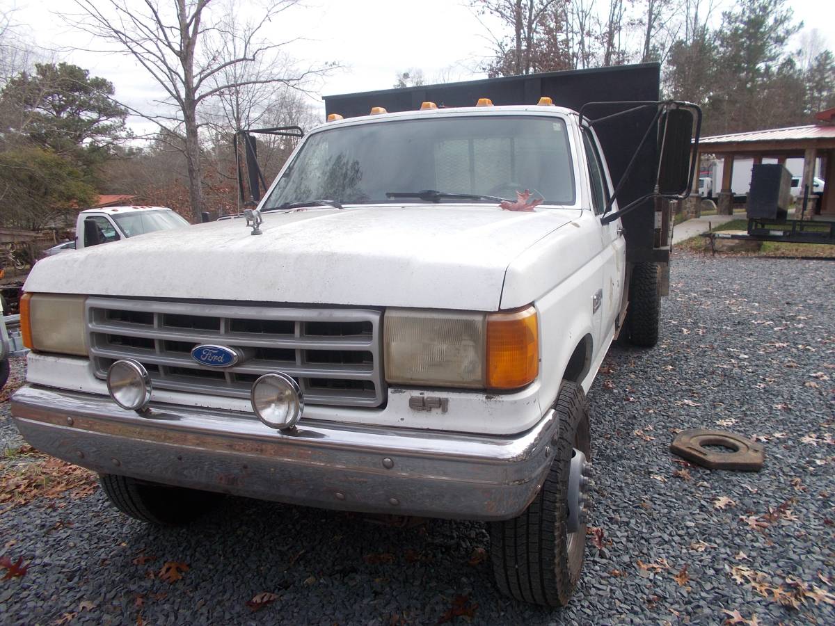 Ford-f350-super-duty-1991-white-4