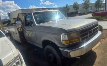 Ford-f350-super-duty-regular-cab-diesel-1992-grey