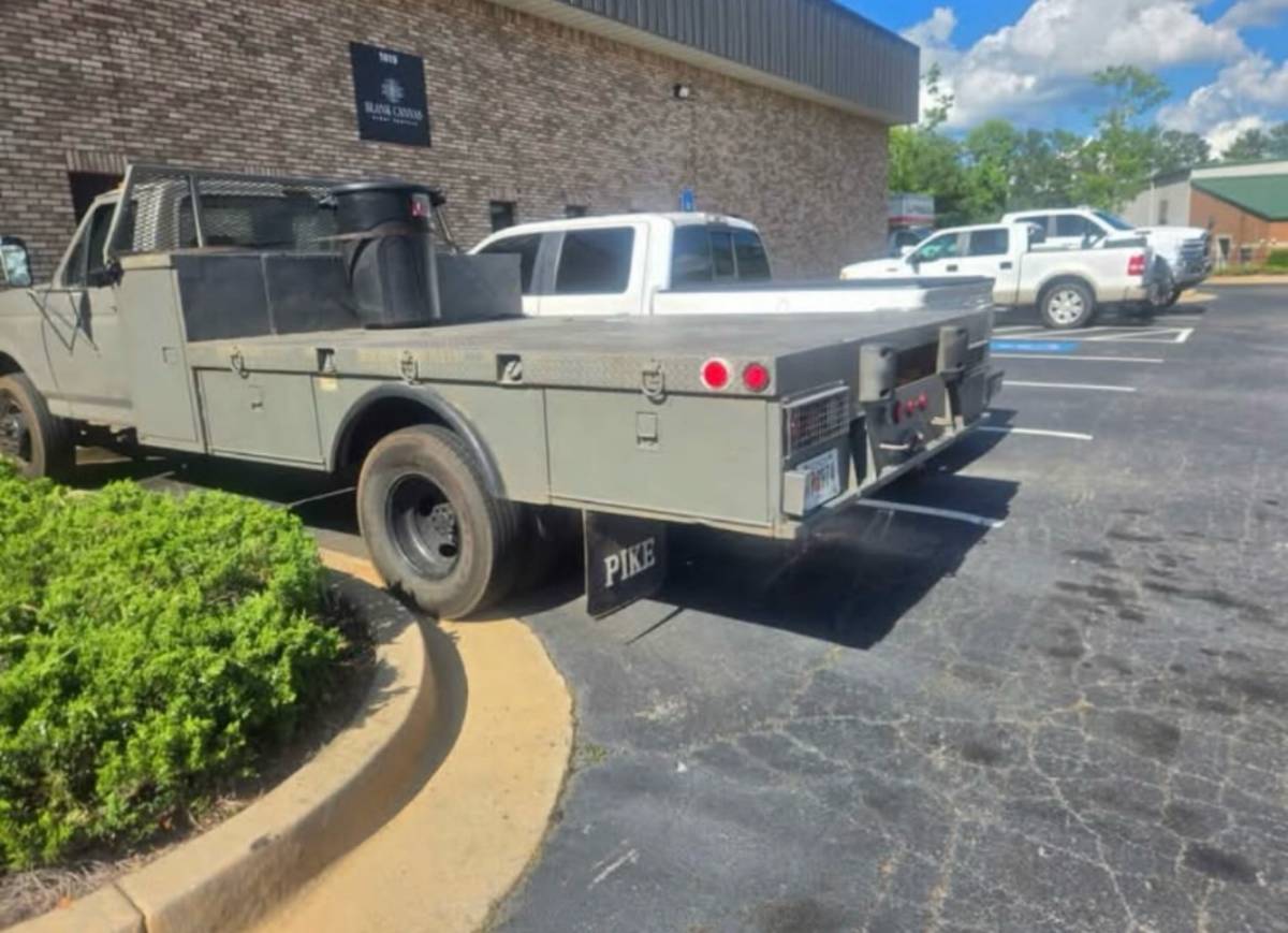 Ford-f350-super-duty-regular-cab-diesel-1992-grey-5